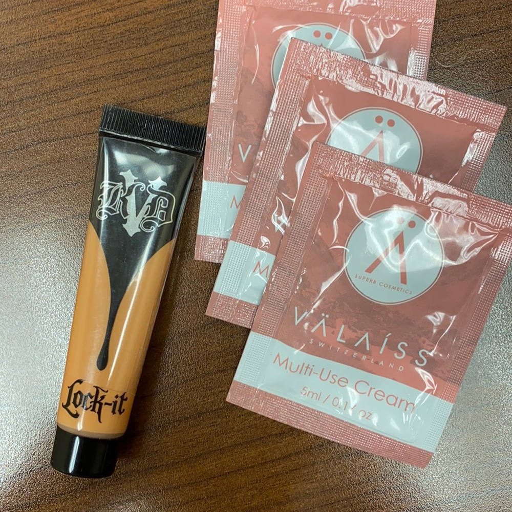 Kat Von D Lock-It foundation. Medium 58 warm.
